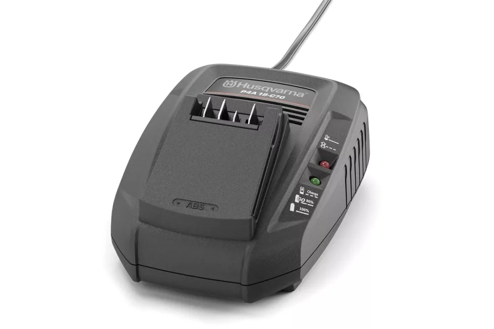 Husqvarna Aspire® P4A 18-C70, akkumulátor töltő